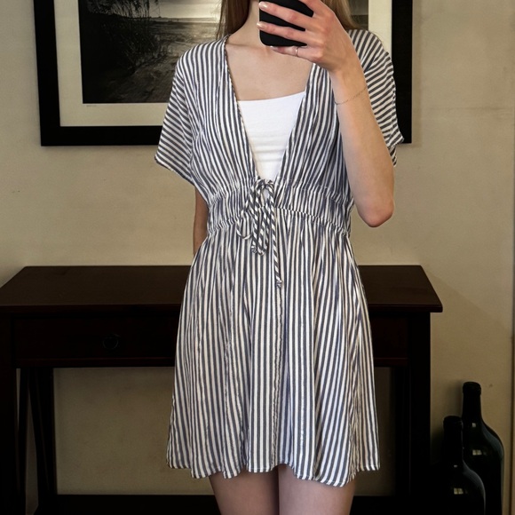 Striped Mini Dress - Picture 4 of 4